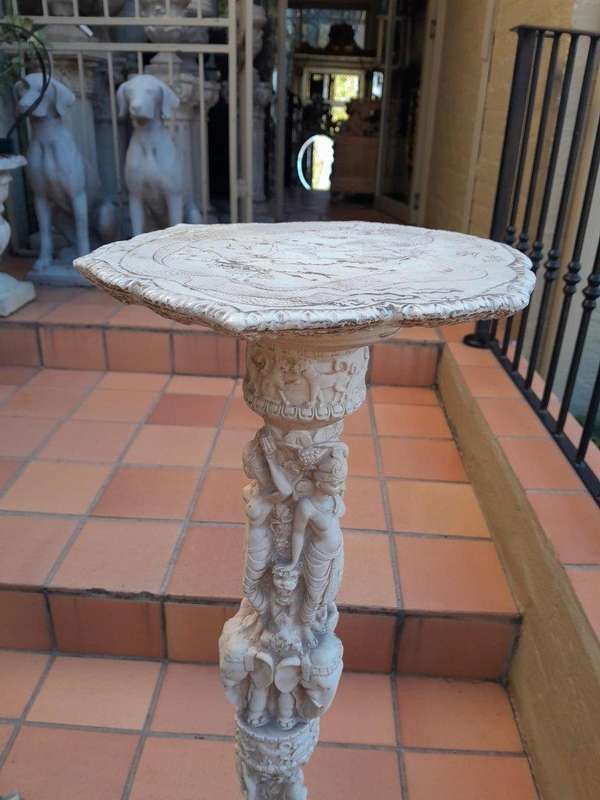 A Set of Three Columns / Candle Holders