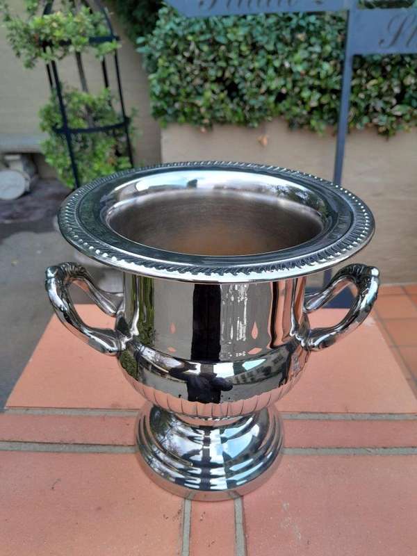 A 20th Century Silver-plate Champagne / Wine Cooler