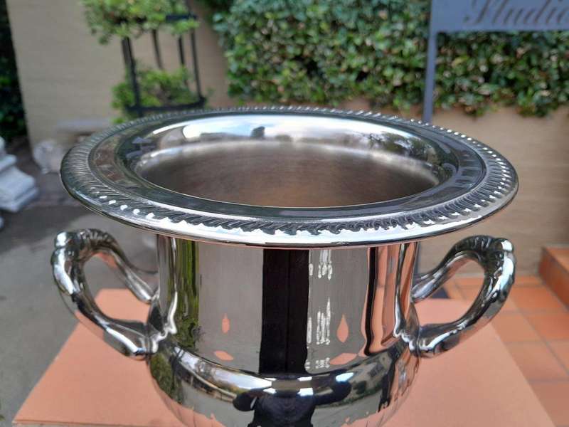 A 20th Century Silver-plate Champagne / Wine Cooler
