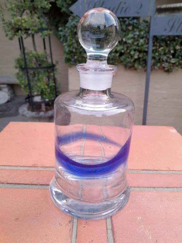 A 20TH Century Handblown Decanter