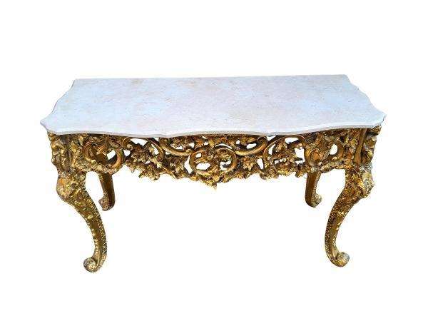 A 20TH Century French Style Console / Entrance Table
