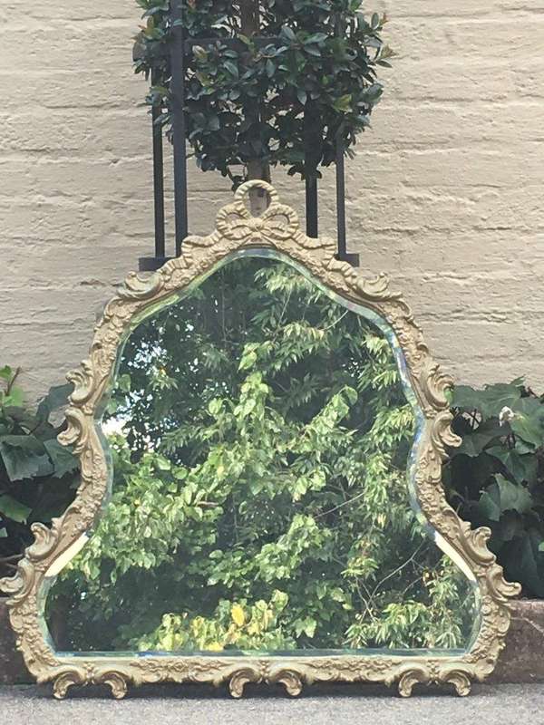 Vintage Gilt Framed Bevelled Mirror