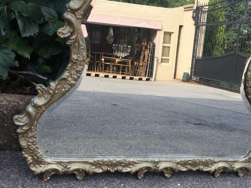 Vintage Gilt Framed Bevelled Mirror