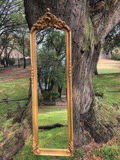 Ornately Carved and Gilded Bevelled Mirror