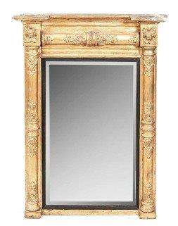 A Regency Giltwood Mirror