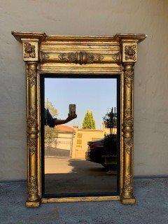 A Regency Giltwood Mirror