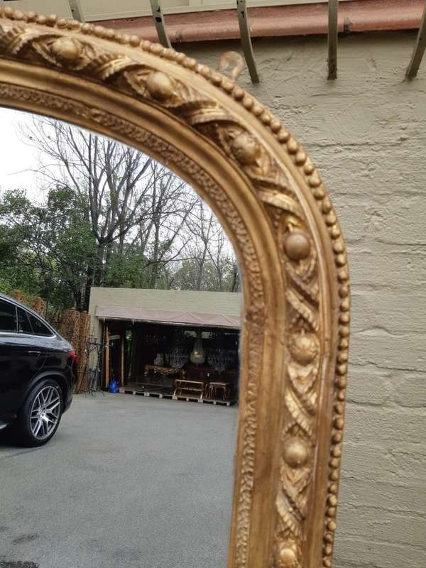 Edwardian Gilded Mantel Mirror Circa 1910