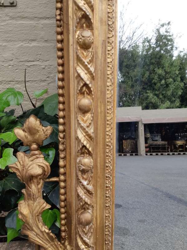 Edwardian Gilded Mantel Mirror Circa 1910