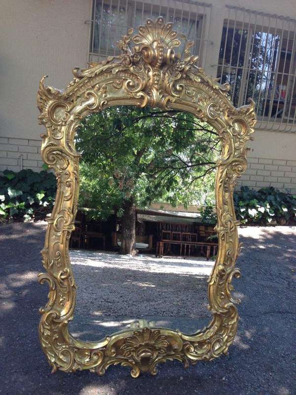 Ornate Gilded Mirror