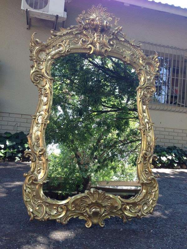 Ornate Gilded Mirror