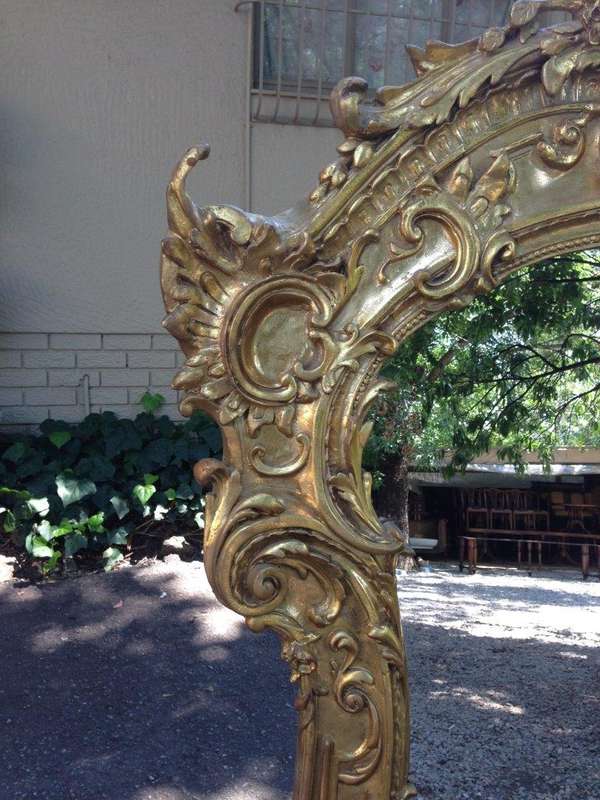 Ornate Gilded Mirror