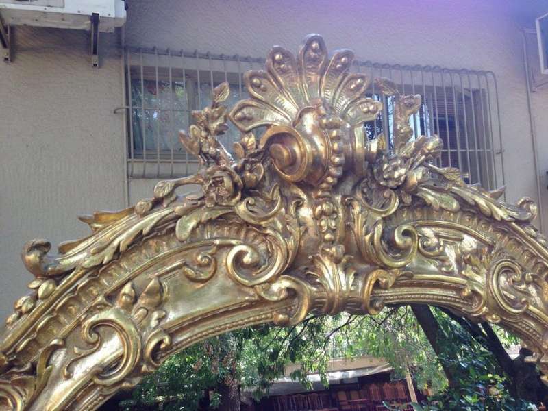Ornate Gilded Mirror