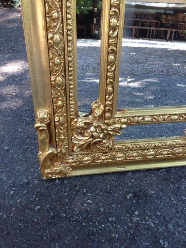 Carved and Gilded Ornate Mirror