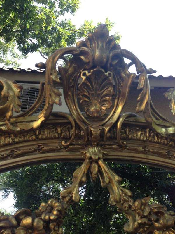 Carved and Gilded Ornate Mirror