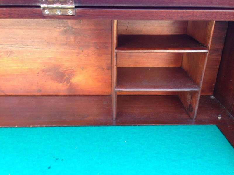 Victorian Rosewood Bureau/Secretaire Bookcase in Original Condition with Secret Compartment On Th...