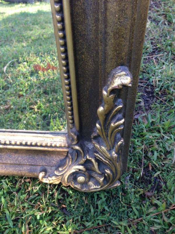 A Gilded French Mirror in the Rococo Style