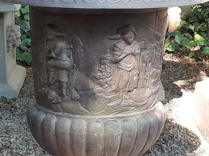 Cast Iron Urn