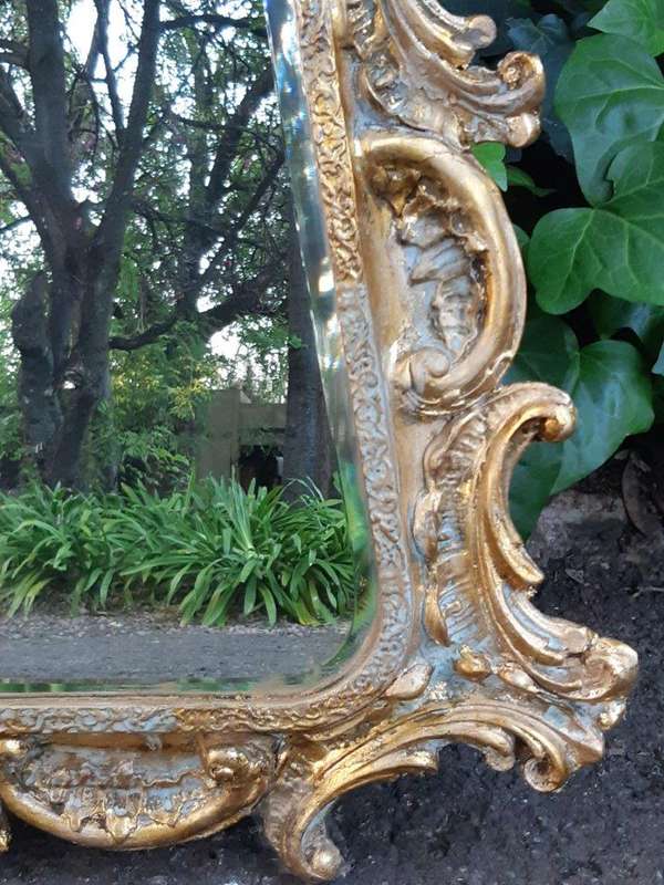 Hand Gilded Bevelled Mirror