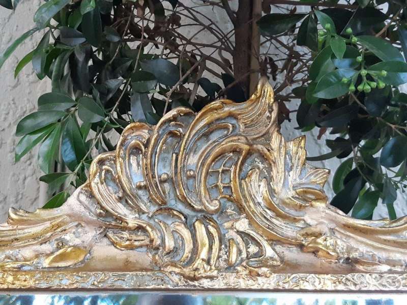 Hand Gilded Bevelled Mirror
