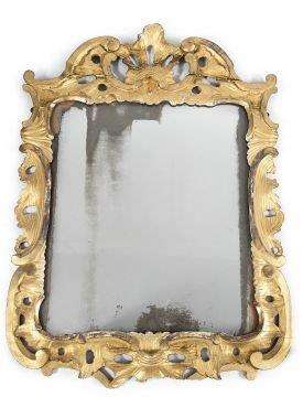 A 19th Century An Italian Giltwood Mirror (ND)