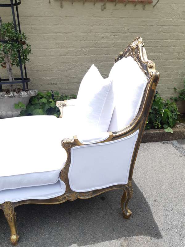 French Style Gilded Daybed / Chaise