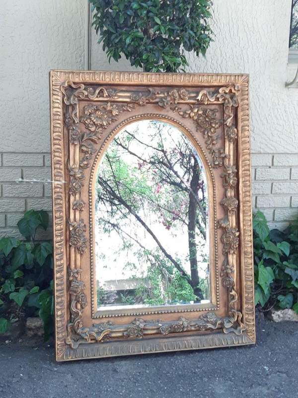 A Rectangular Bevelled Mirror