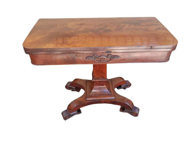 Victorian Rosewood Card Table