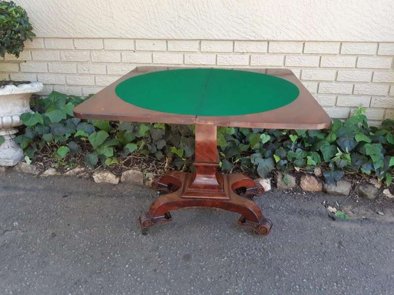 Victorian Rosewood Card Table