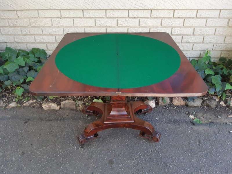 Victorian Rosewood Card Table
