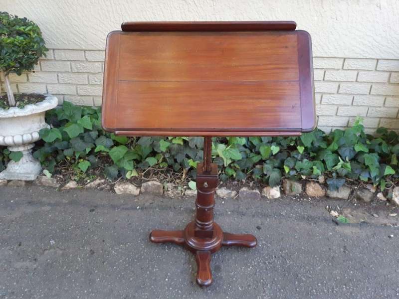 Victorian Mahogny Reading/Music Stand, Carters Ltd