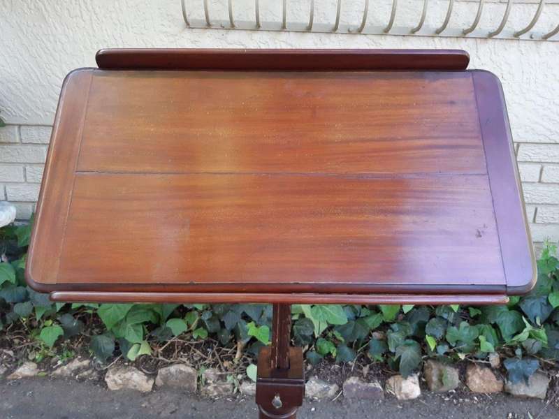 Victorian Mahogny Reading/Music Stand, Carters Ltd