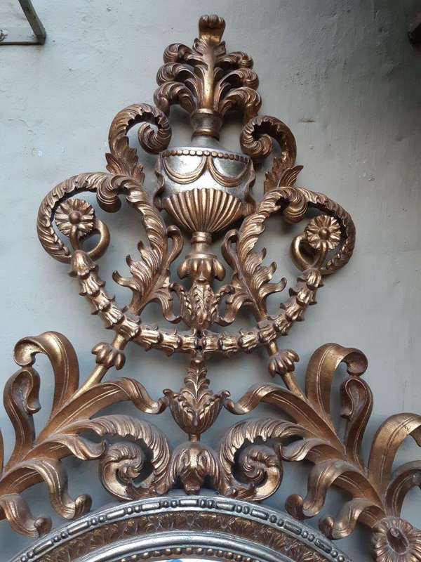 A Gilt Convex Mirror (Continental)