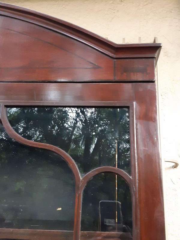 A Late 18th Century/Early 19th Century Mahogany Secrataire Bookcase with Fitted Interior and Hand...