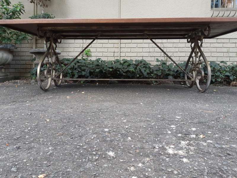 Custom-Made Refectory / Dining / Entrance Table With Wooden Top (10 Seater)
