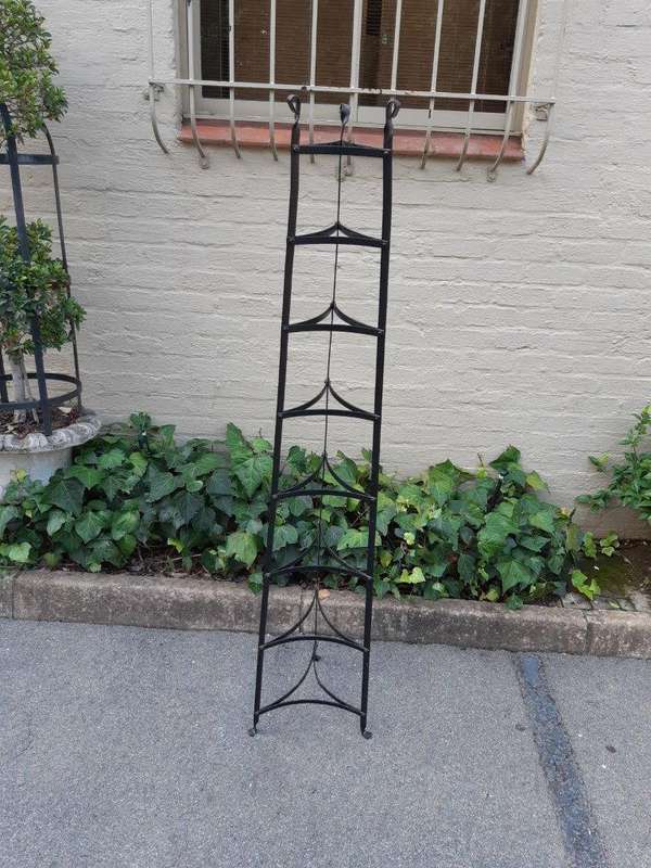 Antique Metal Pot Rack