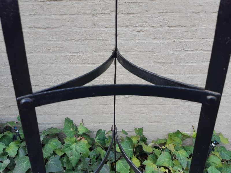 Antique Metal Pot Rack