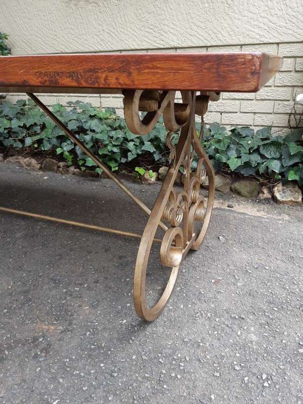 Custom-Made Refectory / Dining / Entrance Table With Wooden Top (10 Seater)