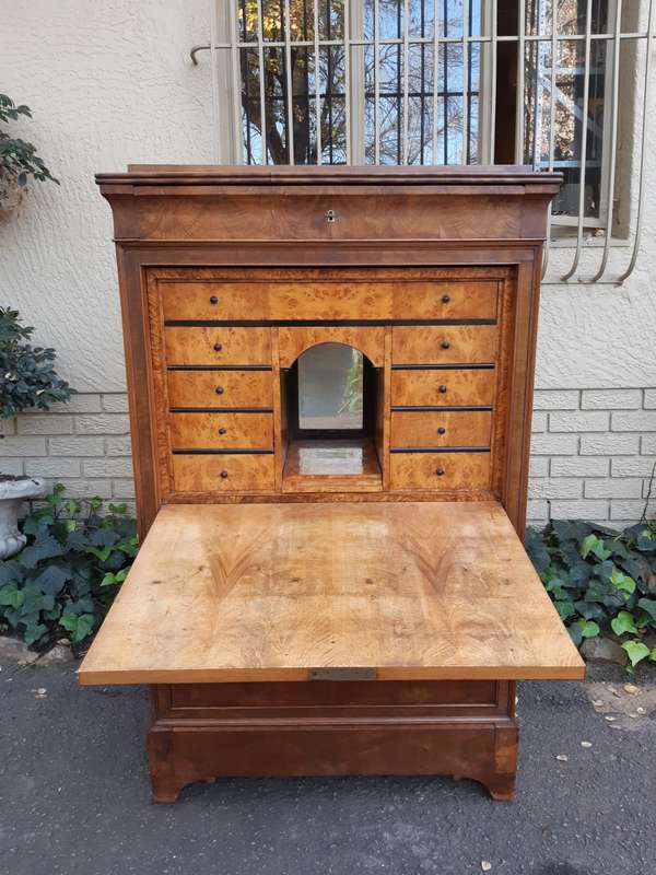 A 19th Century French-Style Walnut Escritoire