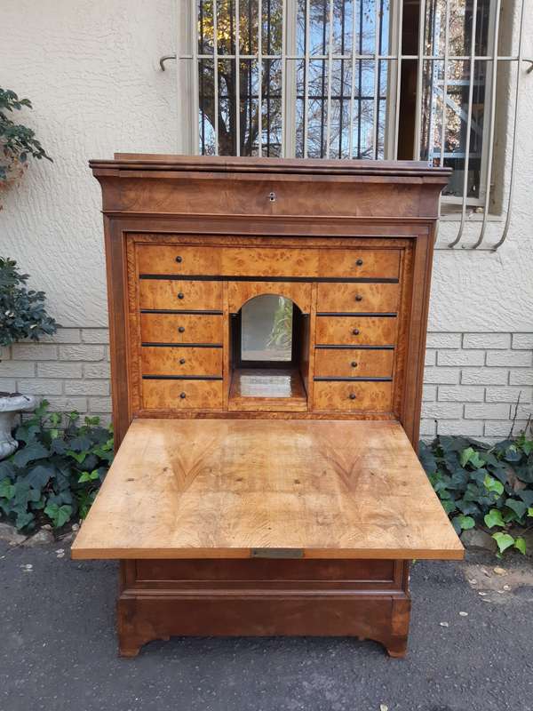 A 19th Century French-Style Walnut Escritoire