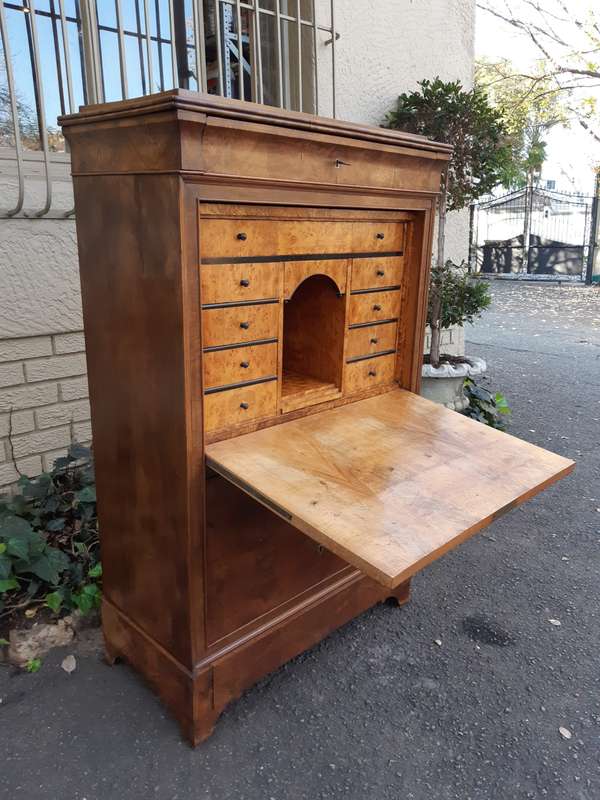 A 19th Century French-Style Walnut Escritoire