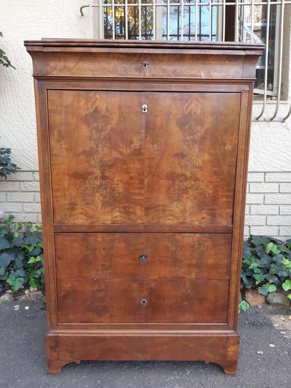 A 19th Century French-Style Walnut Escritoire