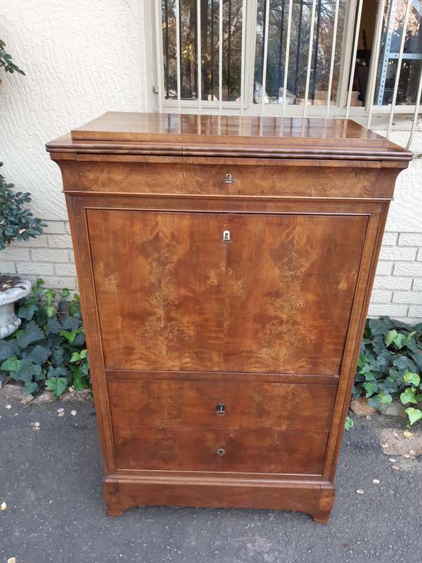 A 19th Century French-Style Walnut Escritoire