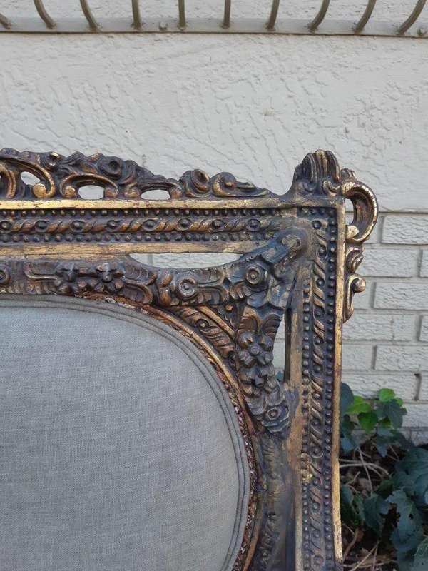 French Style Gilded Settee