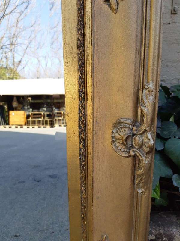 Gilt-painted Bevelled Mirror