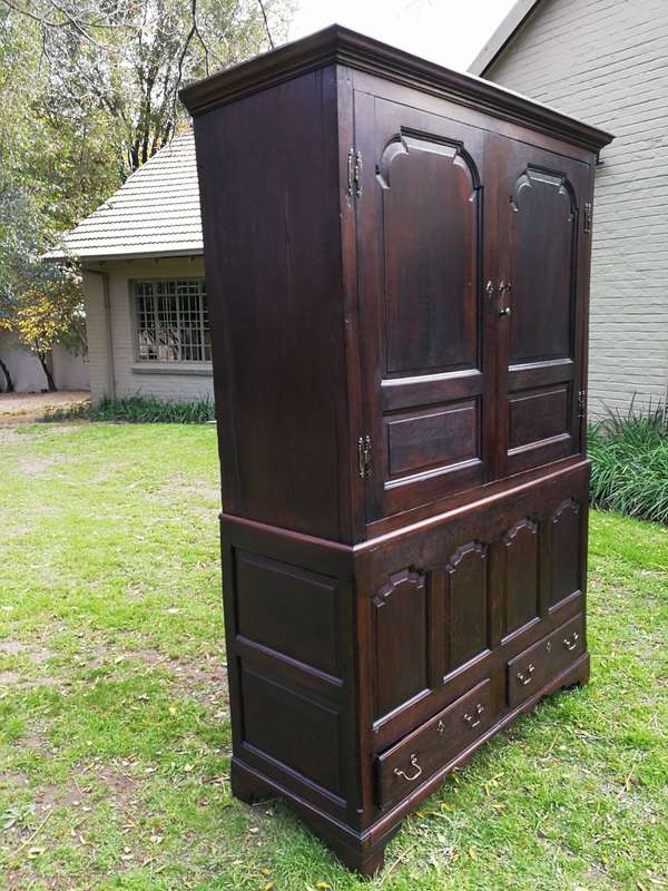 A 19th Century Dutch Oak Cabinet