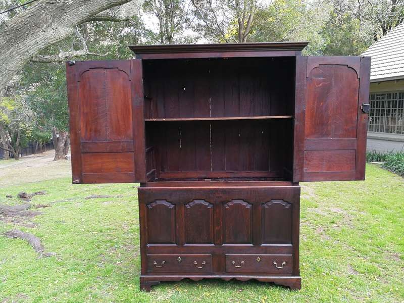 A 19th Century Dutch Oak Cabinet
