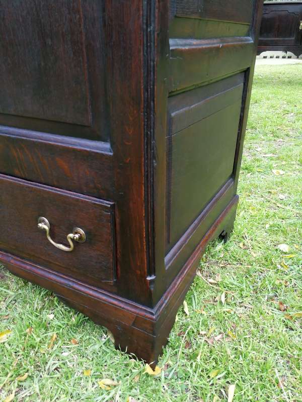 A 19th Century Dutch Oak Cabinet