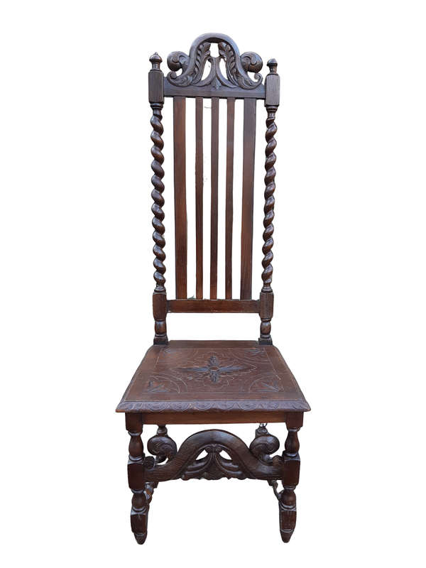 A 19th Century Oak Chair