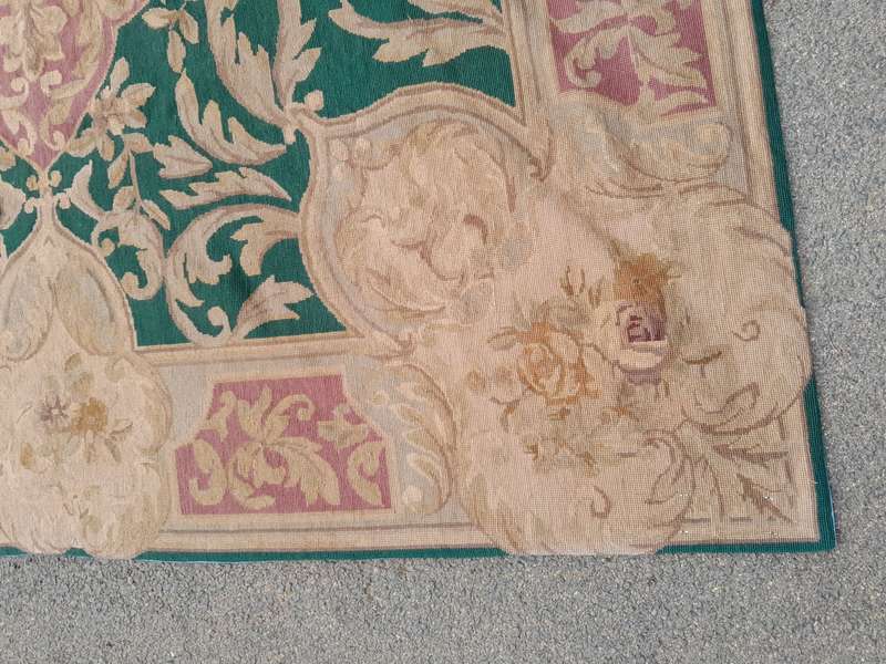 An Aubusson Carpet Hand Knotted