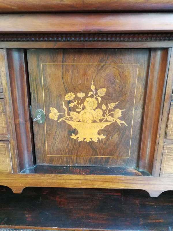 19th Century Mahogany Secrétaire À Abattant